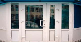 Пластиковая входная группа Лесозаводск, цена от 10406 руб.